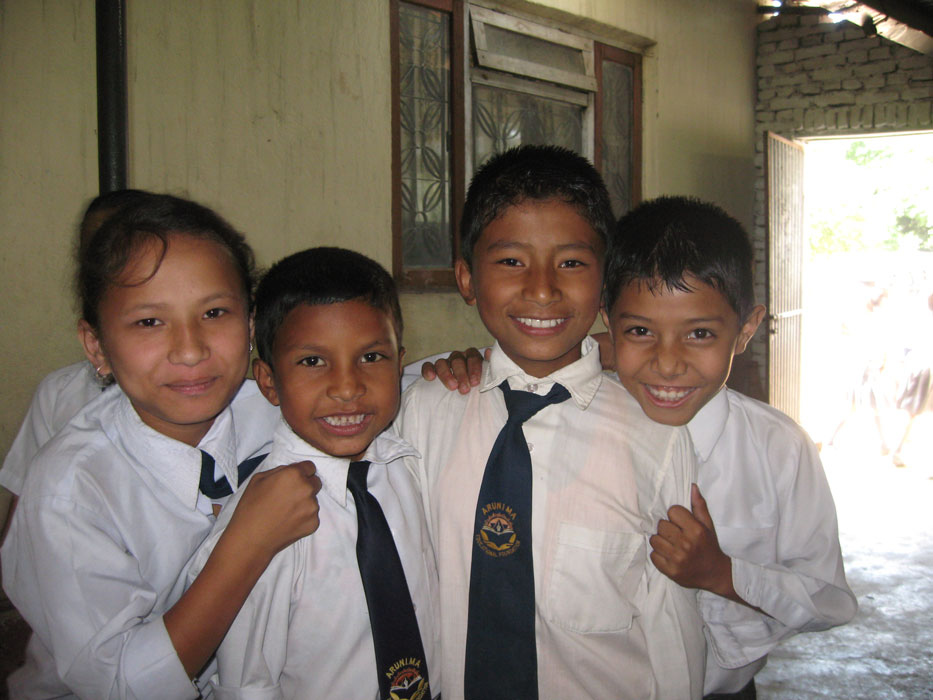 Kinder in Nepal 2008